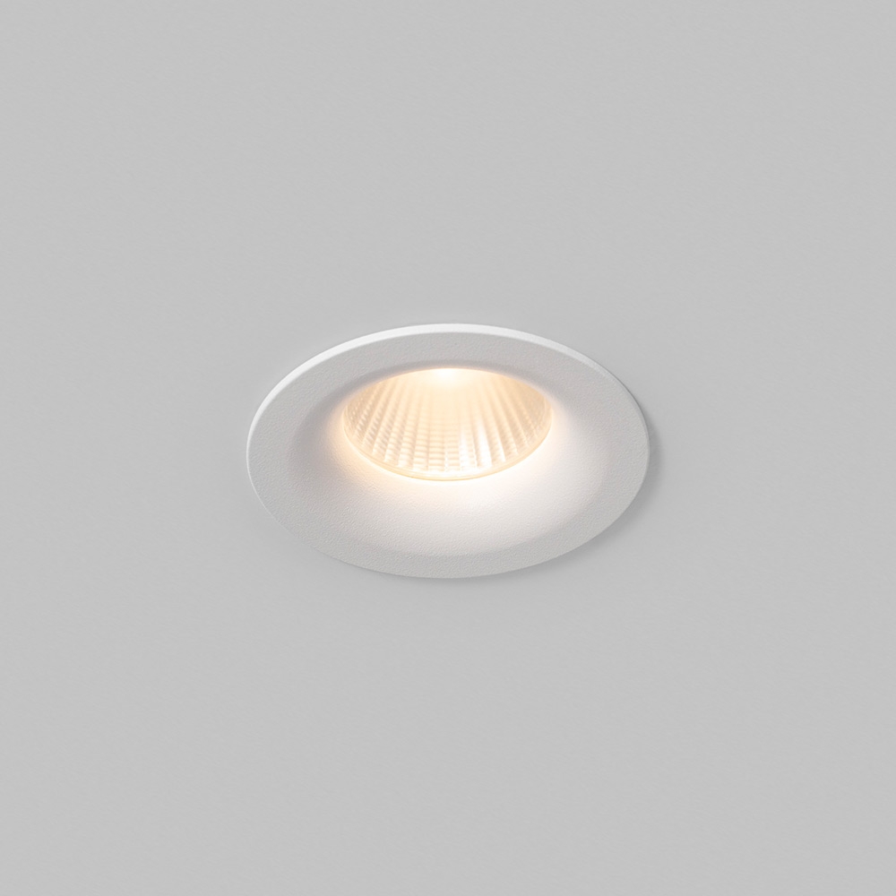 10W Fixed Downlight with Curved Bezel