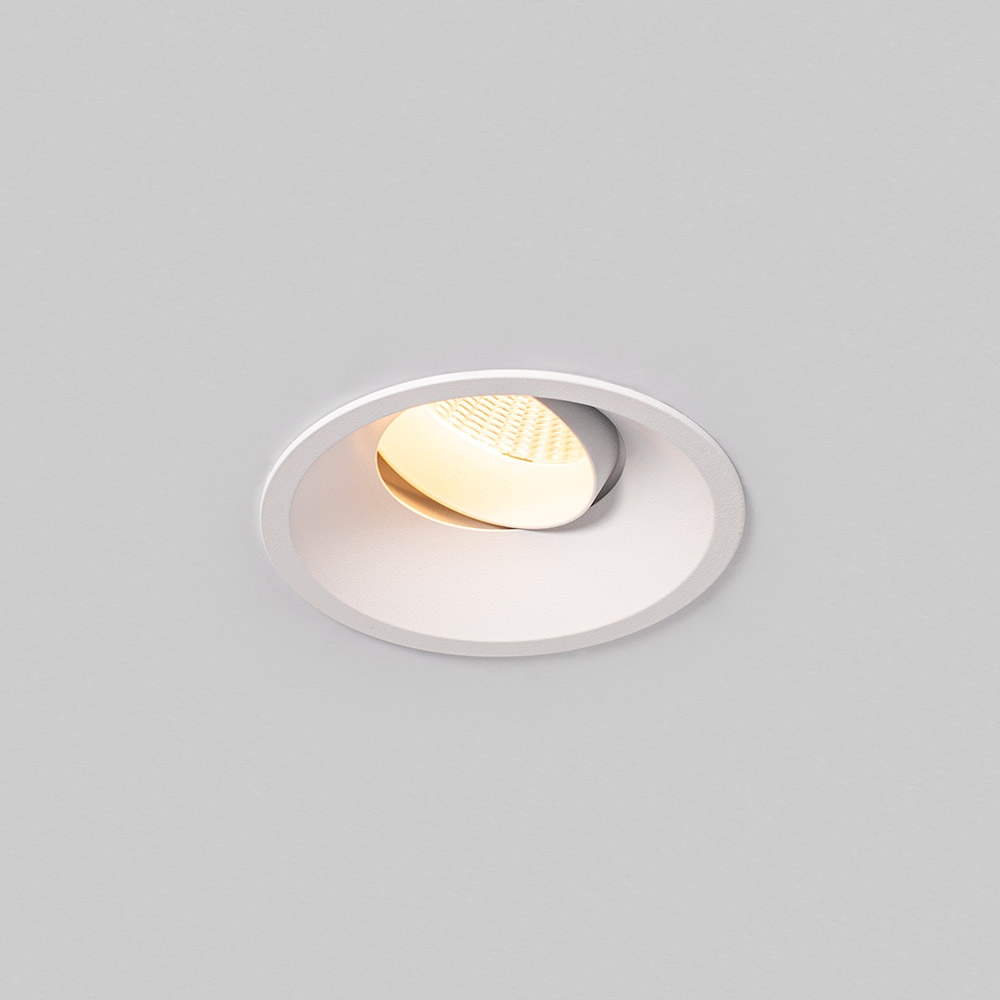 10W Round Tiltable Recessed Downlight